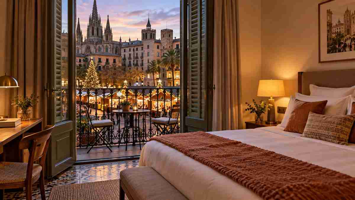 Hotelski smještaj uz božićni sajam u Barceloni
