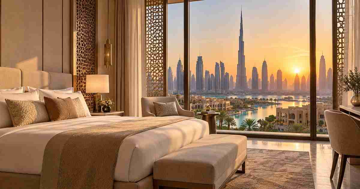 Hotelska soba i lokalni ambijent destinacije: Dubai