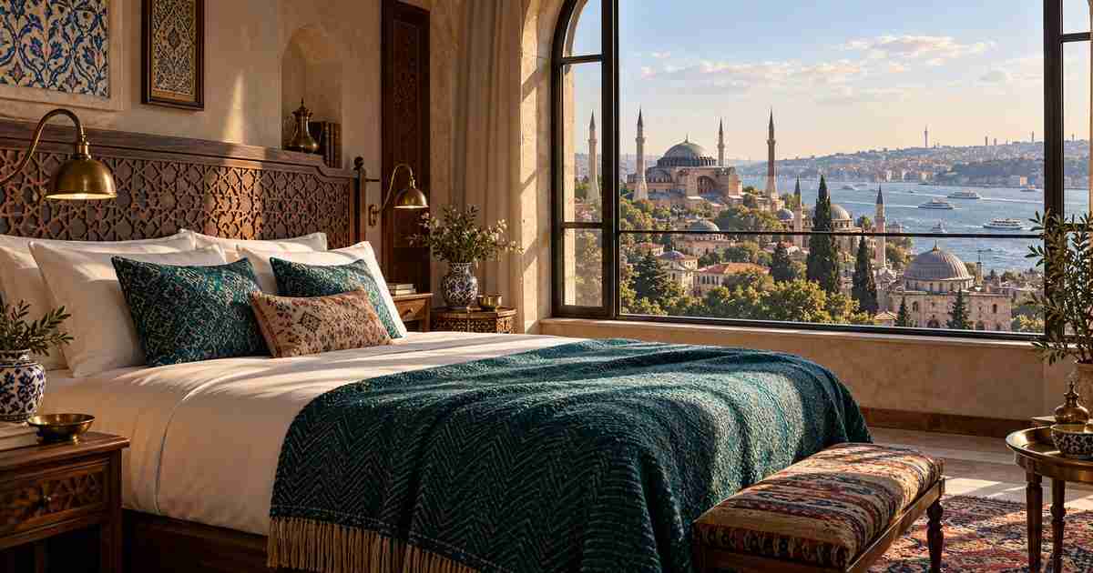 Hotelska soba i lokalni ambijent destinacije: Istanbul