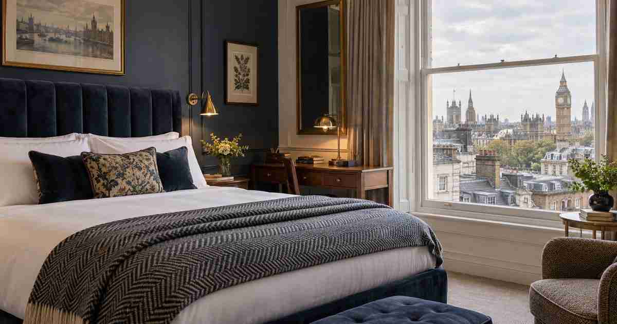 Hotelska soba i lokalni ambijent destinacije: London