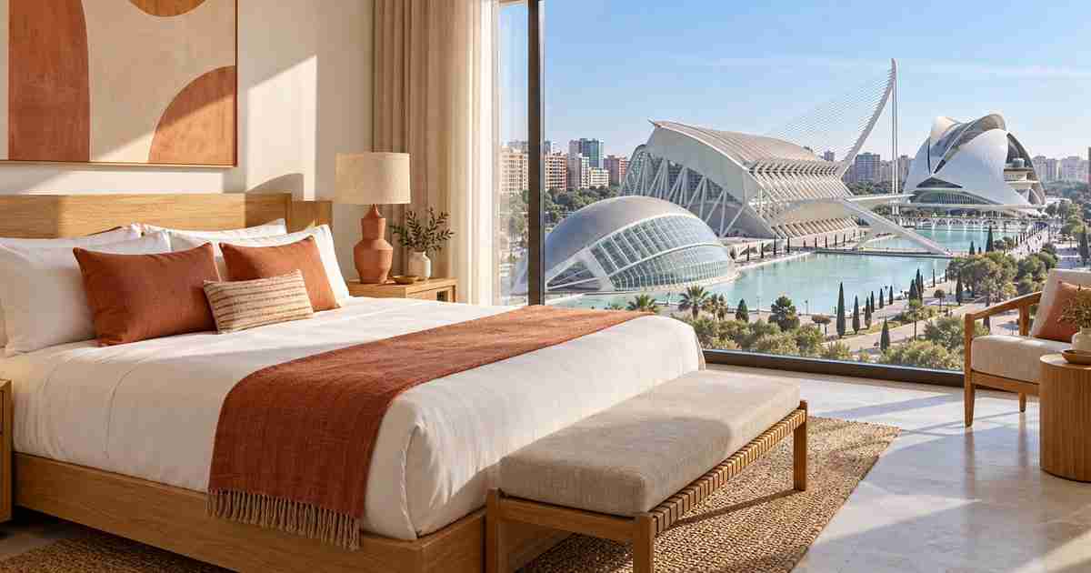 Hotelska soba i lokalni ambijent destinacije: Valencija